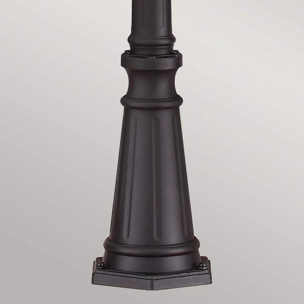 Feiss ENGLISH BRIDLE FE-EB5-L-BLK Utcai lámpa 3x60W/E14 IP44