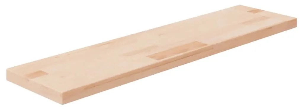 kezeletlen tömör tölgyfa polclap 80 x 20 x 2,5 cm