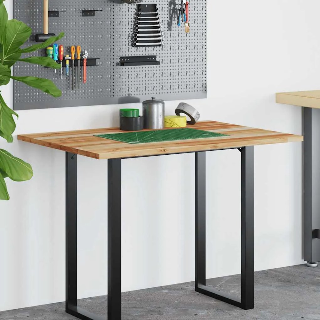 olajbevonatú tömör akácfa íróasztallap 100 x 70 x 2 cm