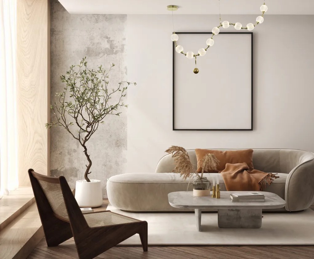 Függeszték Arany Morano ITALUX-PND-93829-44W-3K-GD