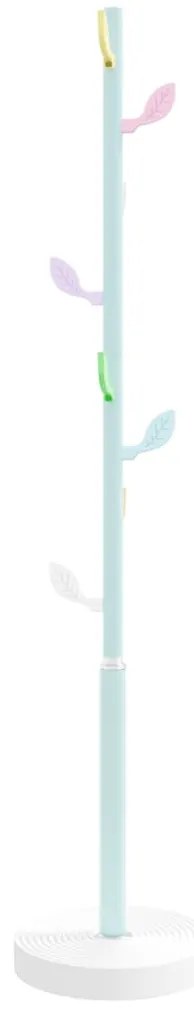 kék porszórt vas ruhafogas 172 cm