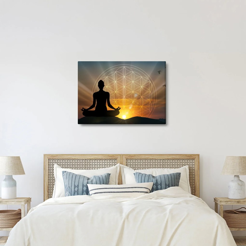A meditáció képe (70x50 cm)