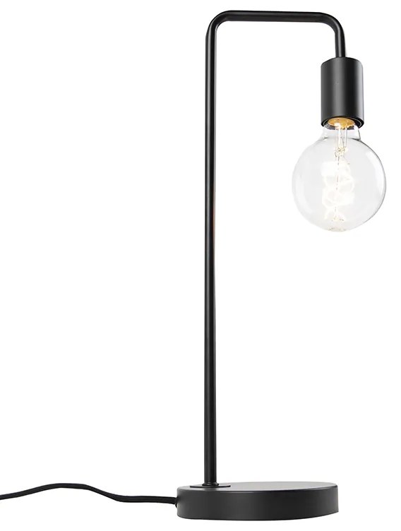 Modern fekete asztali lámpa - Facil