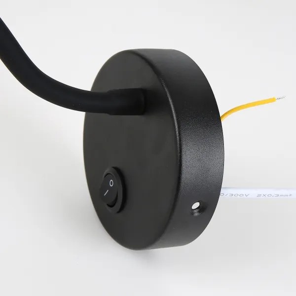 Brilagi - LED Rugalmas fali lámpa MAYA LED/3W/230V 4000K fekete