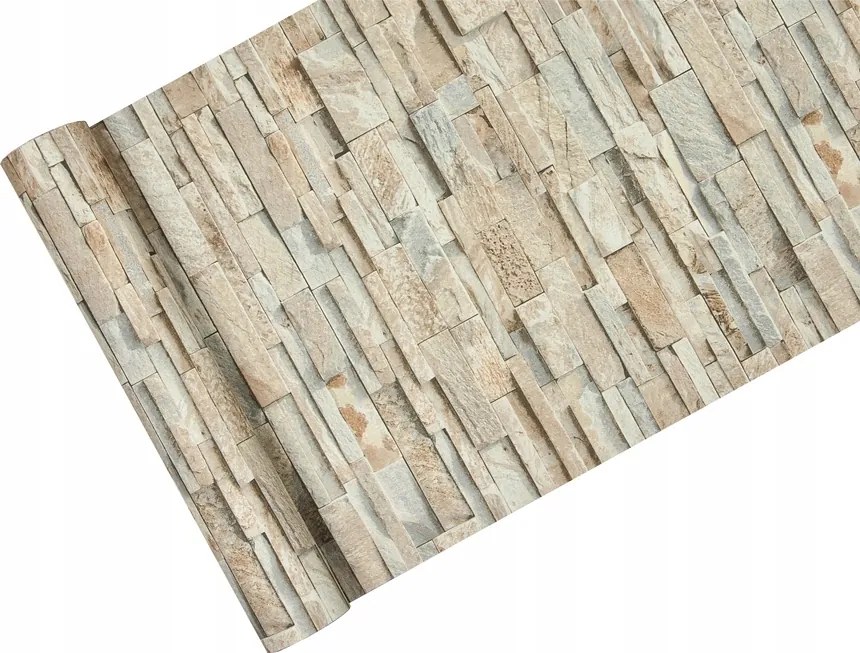 Háttérképek, mint 3D Bézs kő fal pala