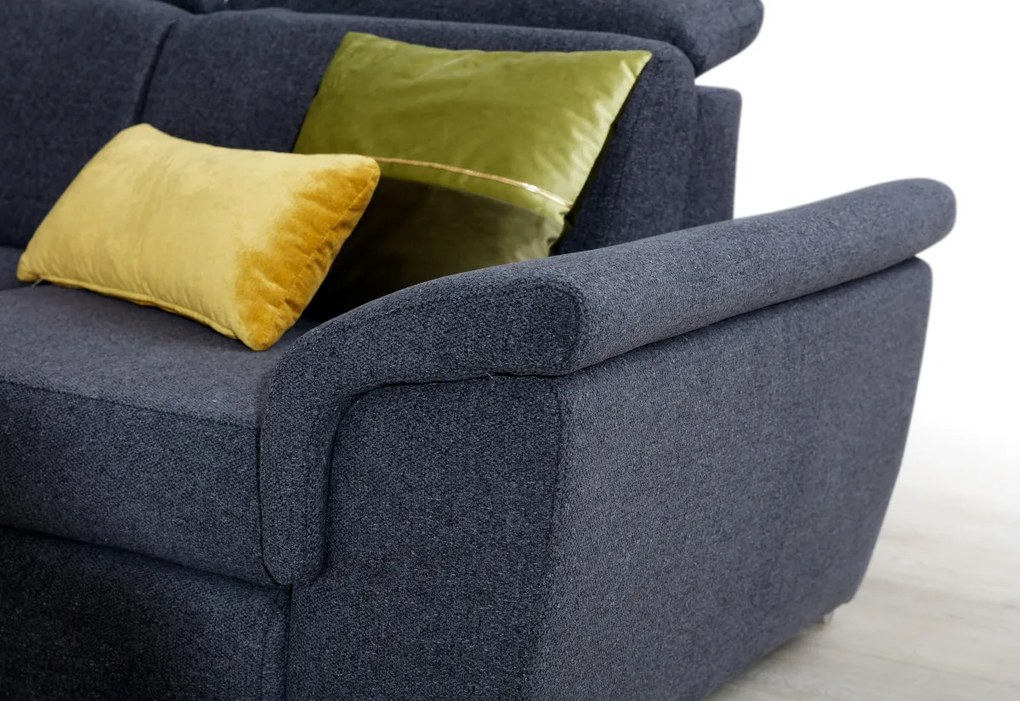 LORETO ágyazható sarok ülőgarnitúra, 260x102x210, berlin 03/soft 66, balos