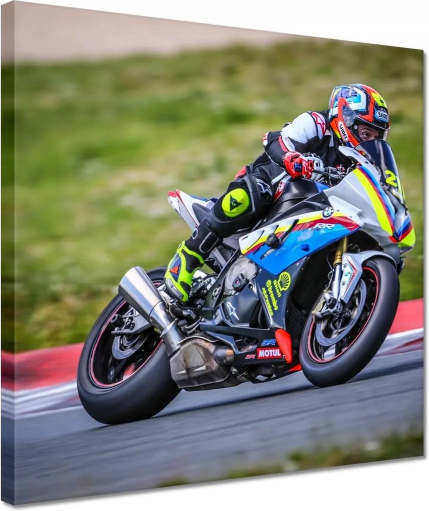 Vászonkép 30x30 Motorkerékpár Motor Sport