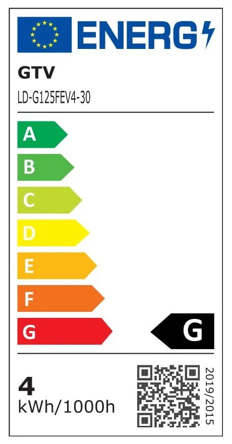 Meleg fehér szálas izzó E27, 4 W – GTV