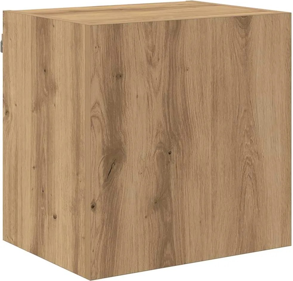 vidaXL TV Fali Szekrény Artisan tölgy 40,5x30x40cm Faanyag