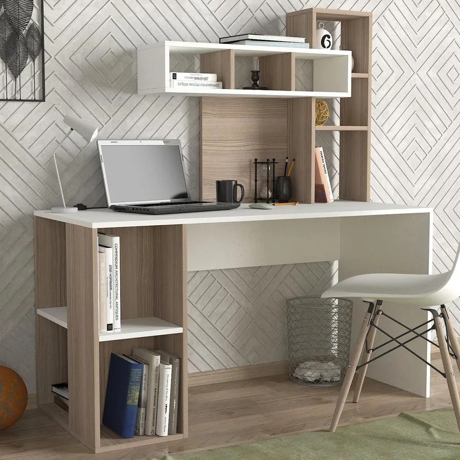 Íróasztal Coral - White, Cordoba