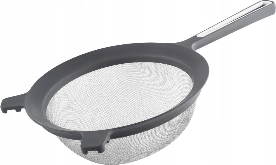 Praktyczna konyhai szűrő műanyag acél szűrő Kitchen Strainer 12 cm