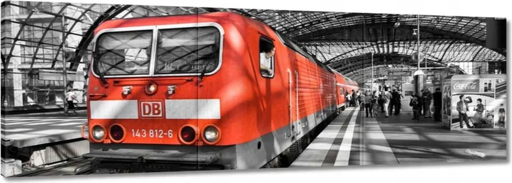 Vászonkép 90x30 Db Berlin vonat