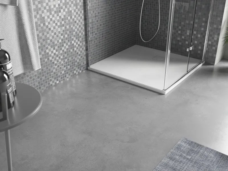 Mexen Bert SMC négyzet alakú zuhanytálca 90 x 90 cm, fehér - 4K109090