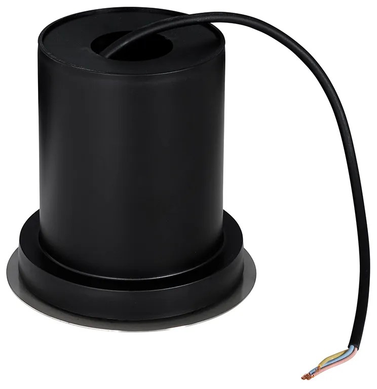 6 db modern kültéri talajszpotlámpa szett acélból AR70 állítható IP65 - Delux