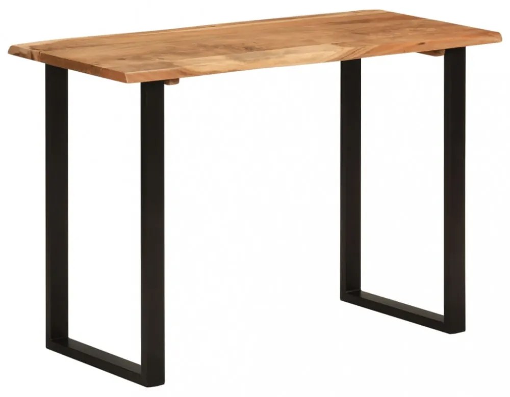 tömör akácfa étkezőasztal 110 x 50 x 76 cm