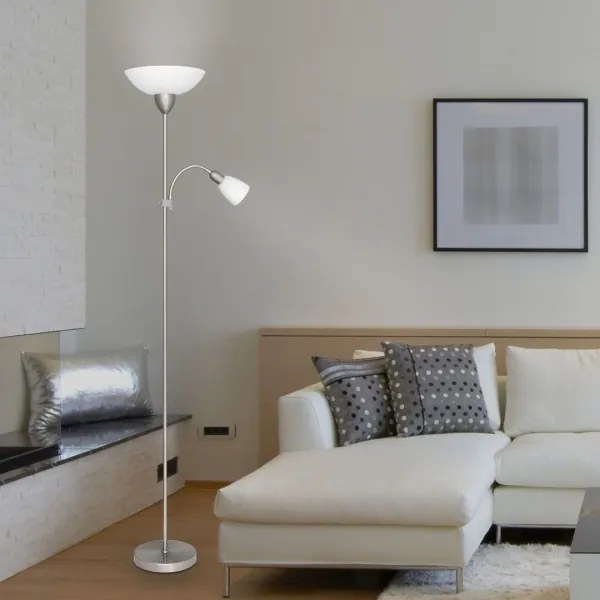 Rabalux 4067 - DIANA állólámpa 1xE27/60W+E14/40W