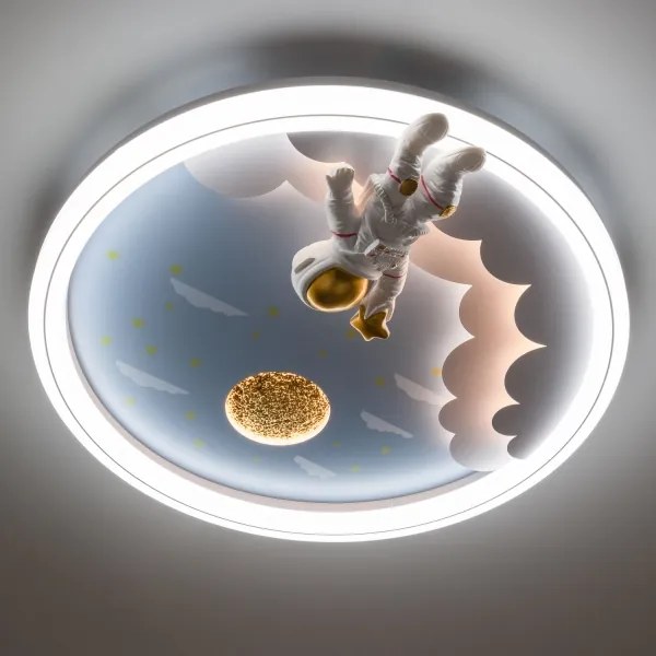 Brilagi - LED, dimmelhető gyerekszobai mennyezeti lámpa LED/42W/230V 3000/5700K űrhajós