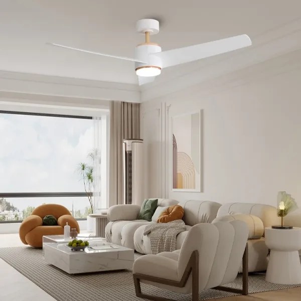 Immax NEO 07281L - LED+CCT Dimmelhető mennyezeti ventilátor BEAUTY 18W/230V Wi‑Fi Tuya + távirányító