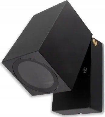 Homlokzati Lámpa Kerti Kültéri Fali Lámpa Fekete Led Lámpatest GU10 IP44