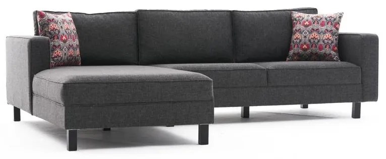 Sarokkanapé Kale Linen Balos - Antracit