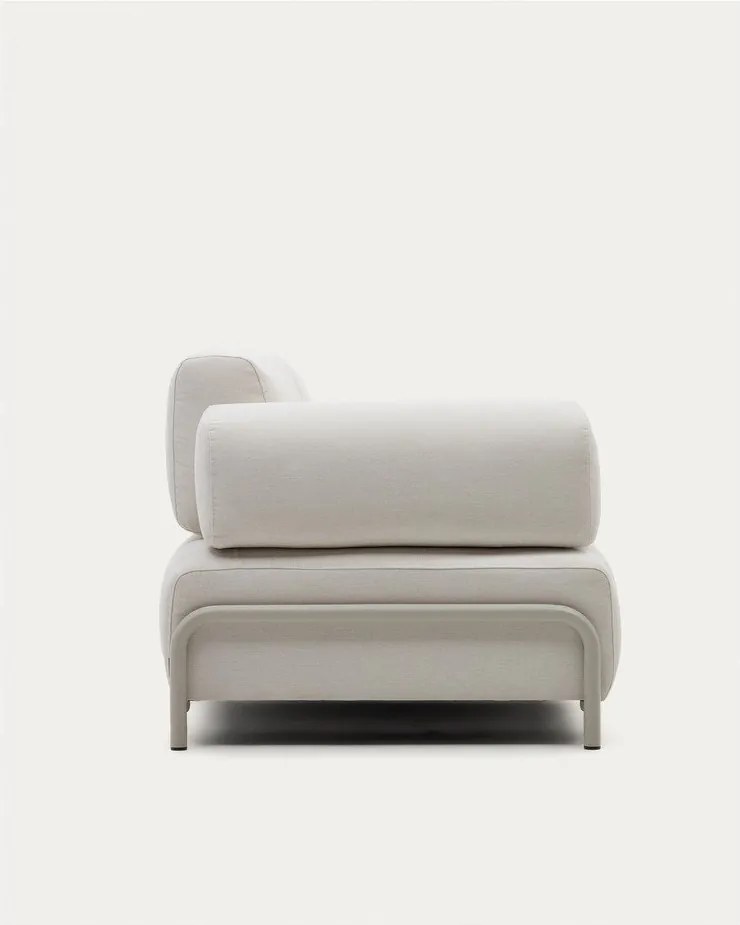 Bézs zsenília moduláris kanapé 232 cm Compo – Kave Home