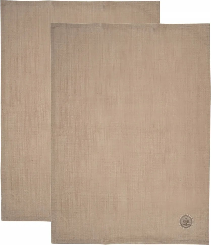 2x Konyhai törlőkendő Pamut törlőkendő Kéztörlő Edény Szalvéta