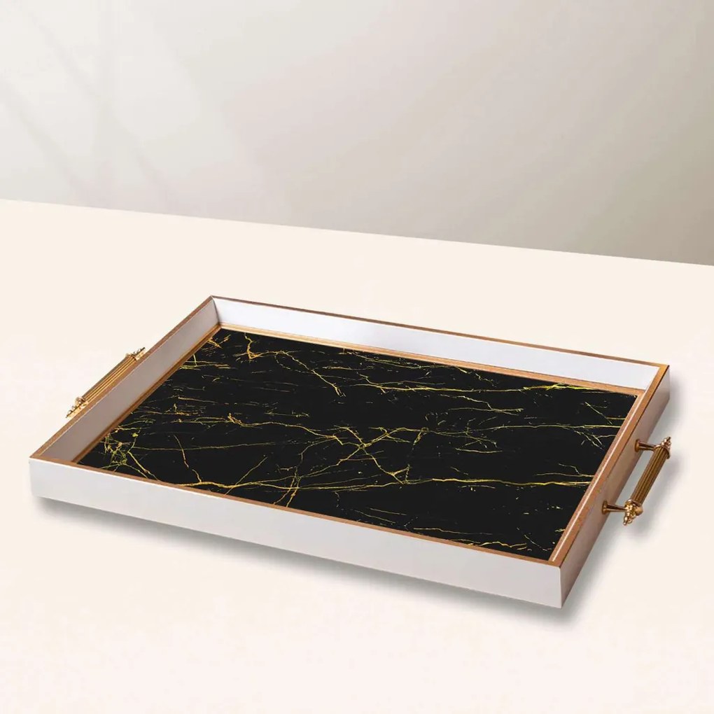 Üveg tálca, 38×24 cm – TPB9997
