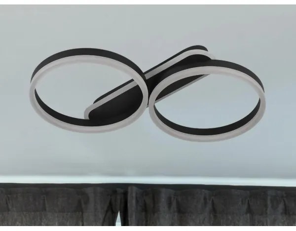 Fényerőszabályozható LED mennyezeti lámpa LED/60W/230V 3000-6500K + távirányító