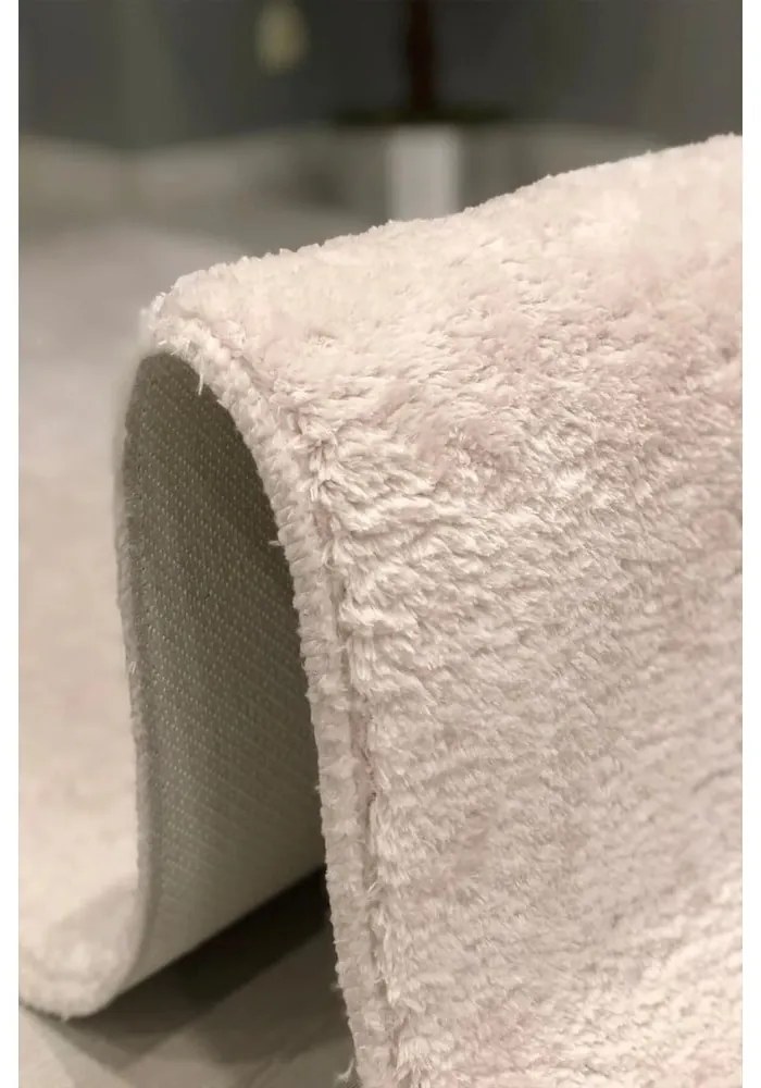 Krémszínű fürdőszobai kilépő szett 2 db-os 50x90 cm Plush – Mila Home