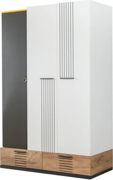 Relax gardróbszekrény, 130 cm