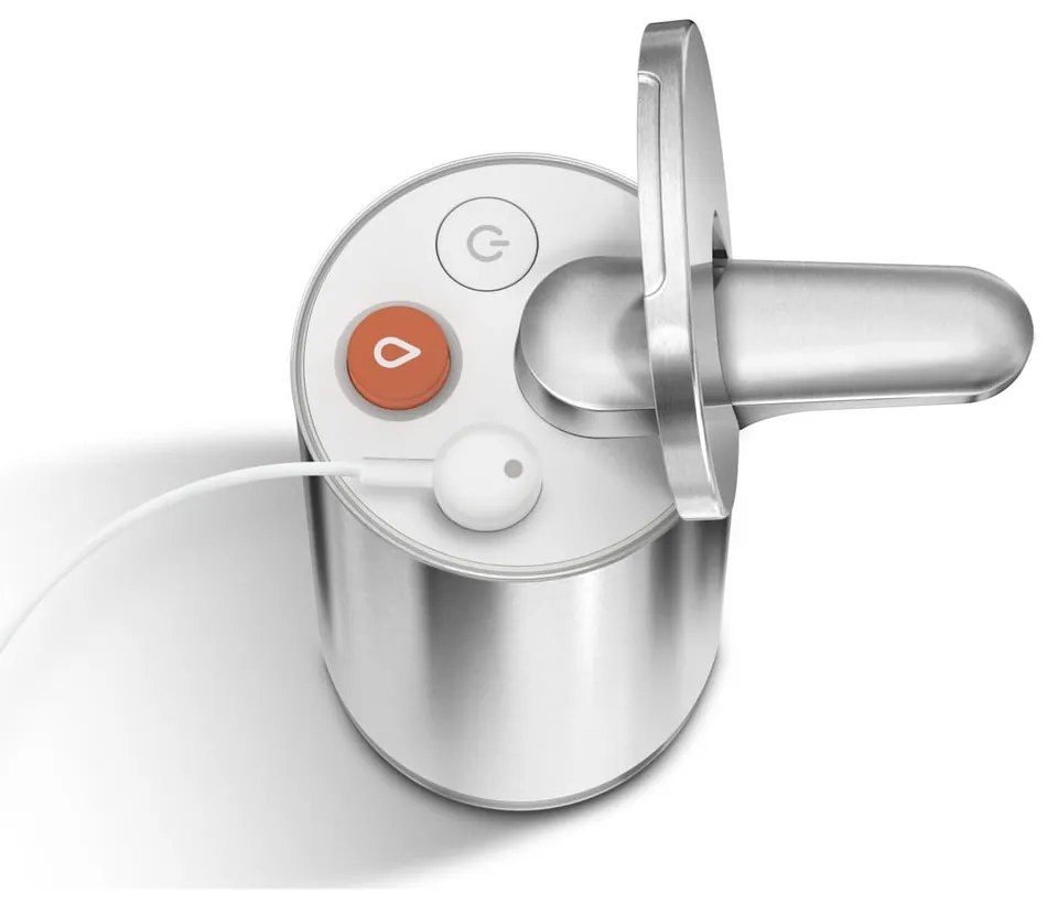 Szürke acél automata szappanadagoló 266 ml - simplehuman