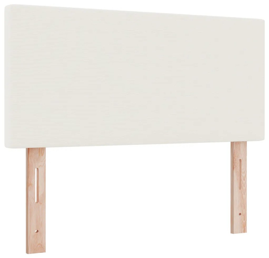 Box Spring Ágy matraccal és LED világítással 120x200 cm Bársonyos Szövet