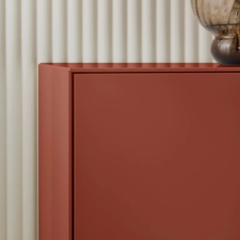 Téglavörös tálalószekrény 91x111 cm Edge by Hammel – Hammel Furniture