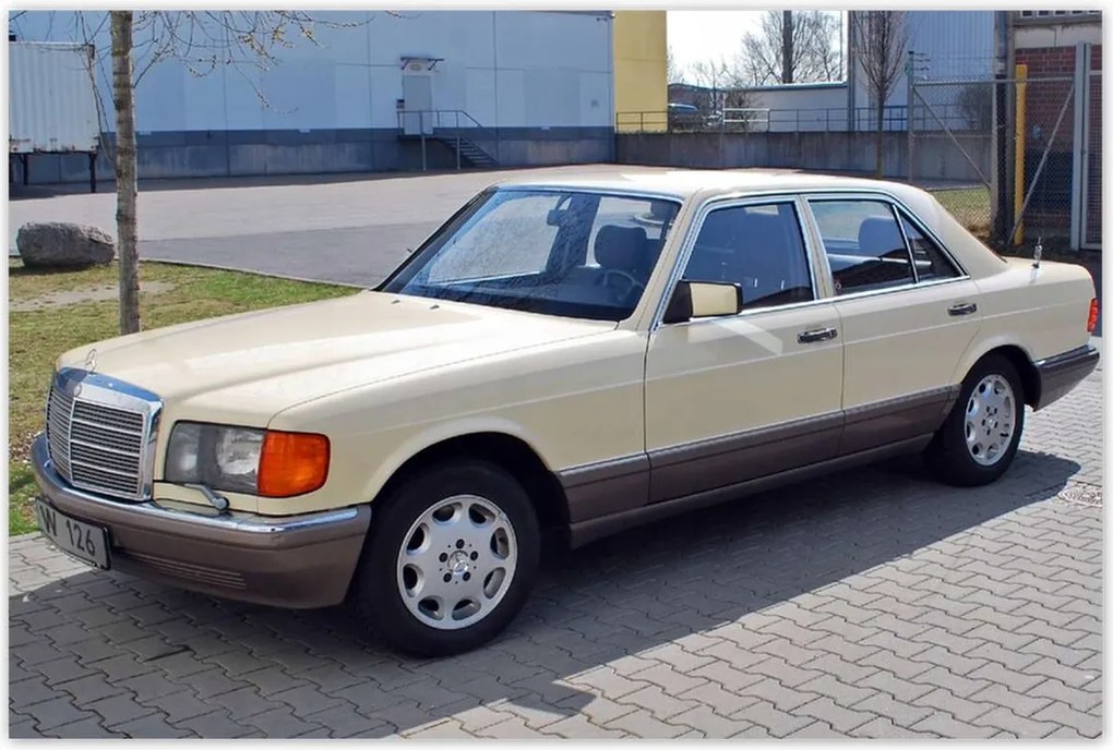 Poszterek 120x80 Mercedes W126