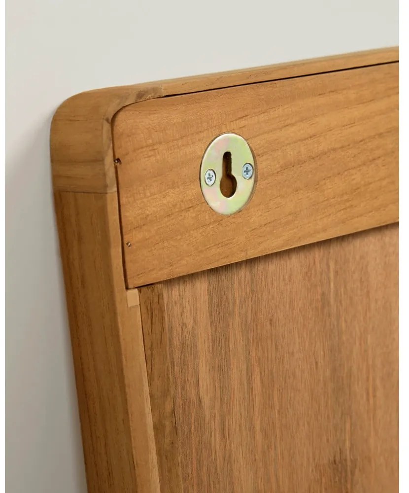 Fali tükör tömörfa kerettel 45x70 cm Shamel – Kave Home