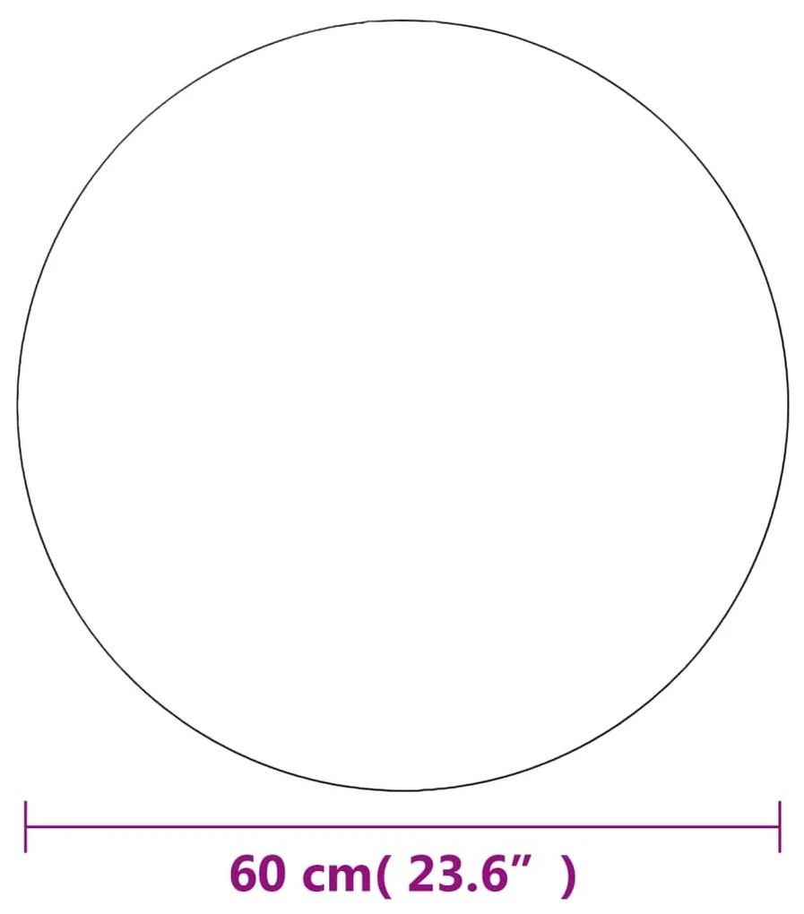 2 db kerek falitükör 60 cm