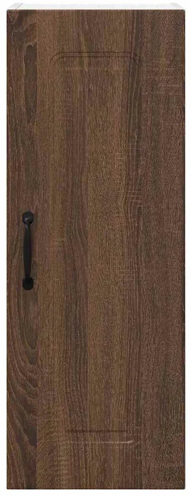 Fali konyhaszekrény 2 pcs Barna Tölgy 30 x 31 x 80 cm Faanyag