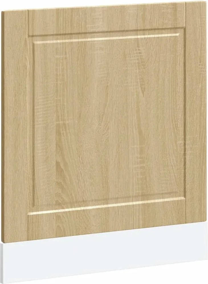 vidaXL mosogatógép panel Porto sonoma tölgy 60x1,5x67 cm mérnöki fa