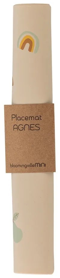 Szilikon gyerek tányéralátét 25,5x37 cm Agnes – Bloomingville Mini