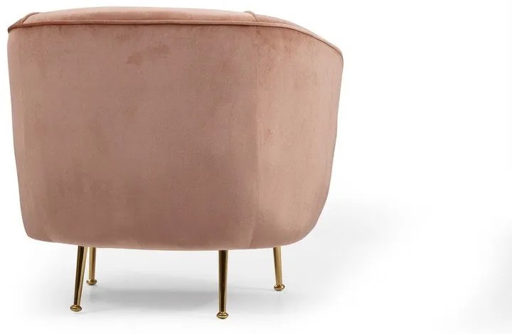 Rózsaszín fotel Piccoli – Artie