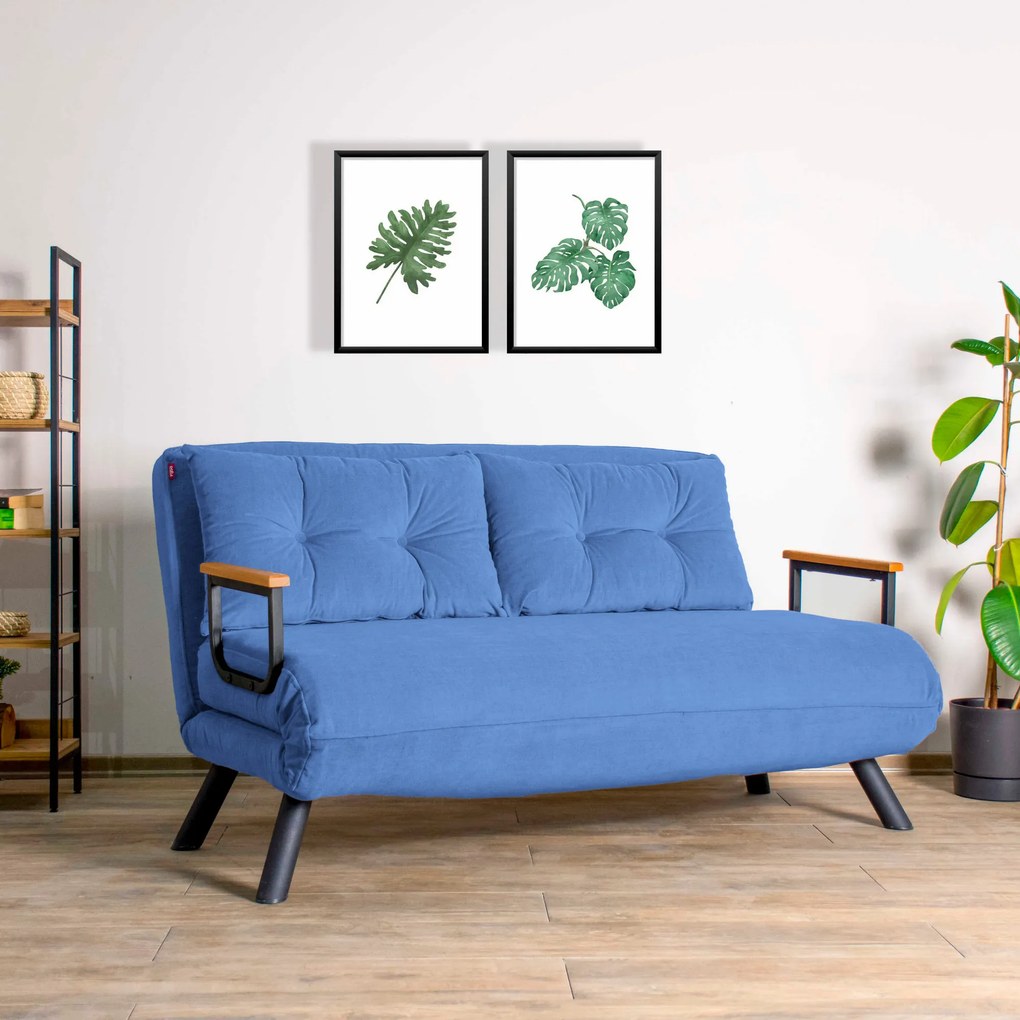 Kanapé futon  Sandy (kék). 1062314