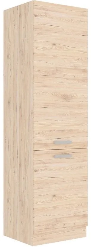 TOULOUSE 40 DK-210 2F magas konyhaszekrény, 40x210x57, tölgy Bordeaux