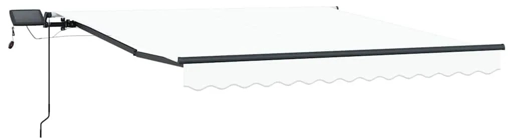 Behúzható napellenző Fehér 300 x 250 cm szövet