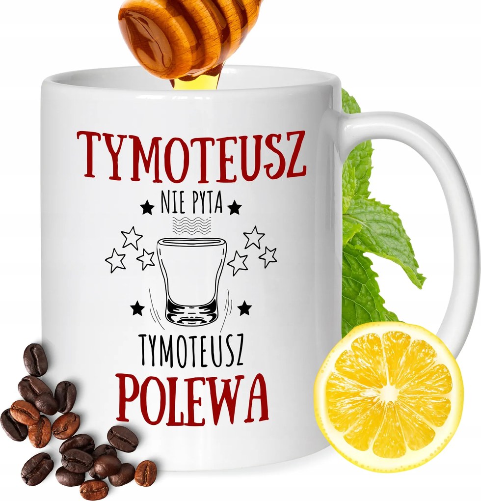 Timóteus Kolléga Bögre Férj Barátja Nyomtatott Ajándék Fehér 330ml