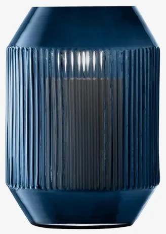 LSA International Rotunda lámpa/váza, h 26 cm, zafír - LSA nemzetközi