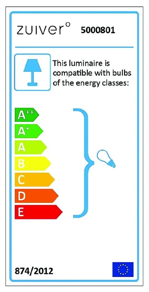 Tripod fekete állólámpa - Zuiver