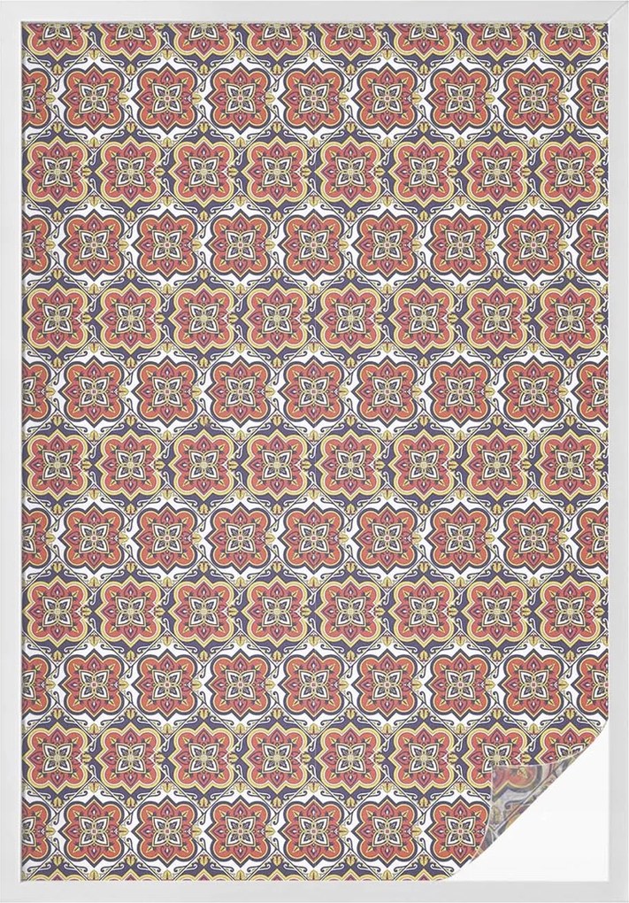 Tejfólia Ablak Védelem és Adatvédelem Virágos dísz 100x146