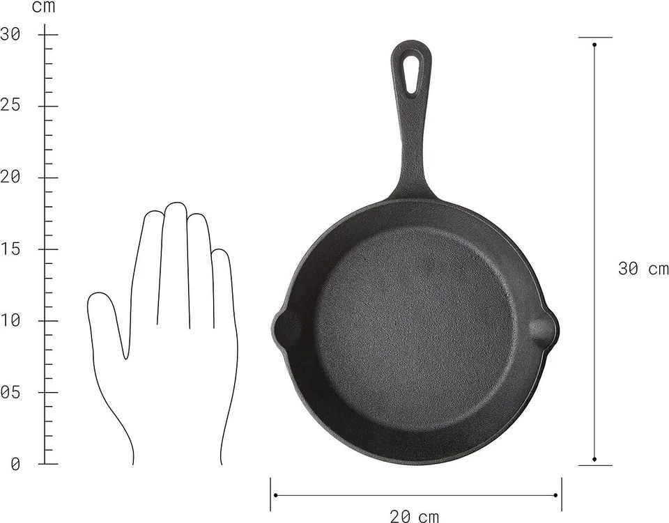 SHAKSHUKA serpenyő Ø20cm