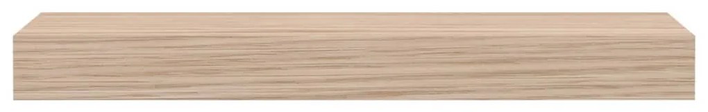 szerelt fa függőpolc 40 x 23,5 x 4 cm