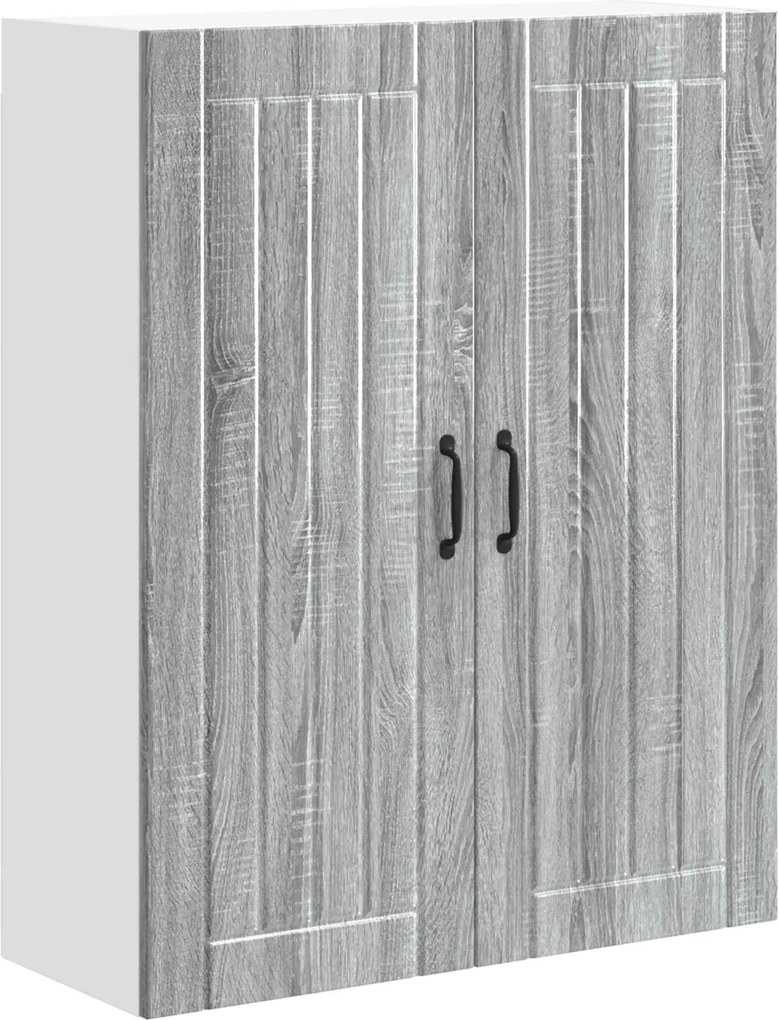 vidaXL Konyhaszekrény Szürke Sonoma 80 x 31 x 100 cm Faanyag
